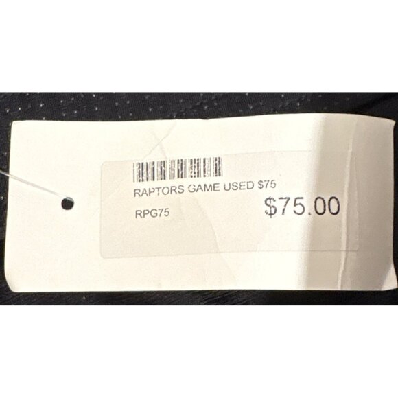 Adidas NBA Toronto Raptors Game Used Pants Tearaway 2XL+2 Black 2013 Basketball - Picture 7 of 15